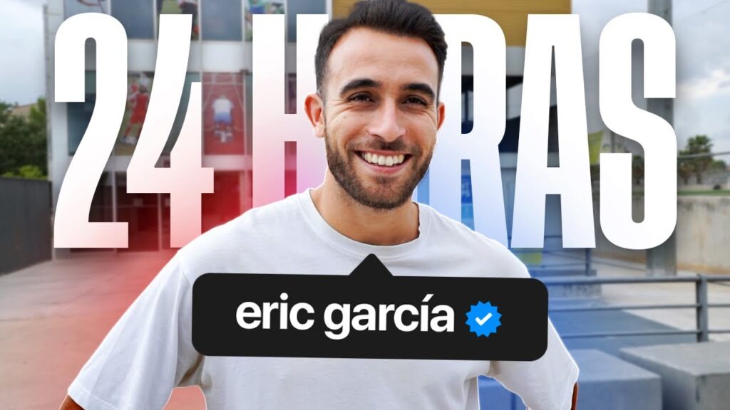 24 horas con un FUTBOLISTA PROFESIONAL: El jugador del FC BARCELONA, Eric García.