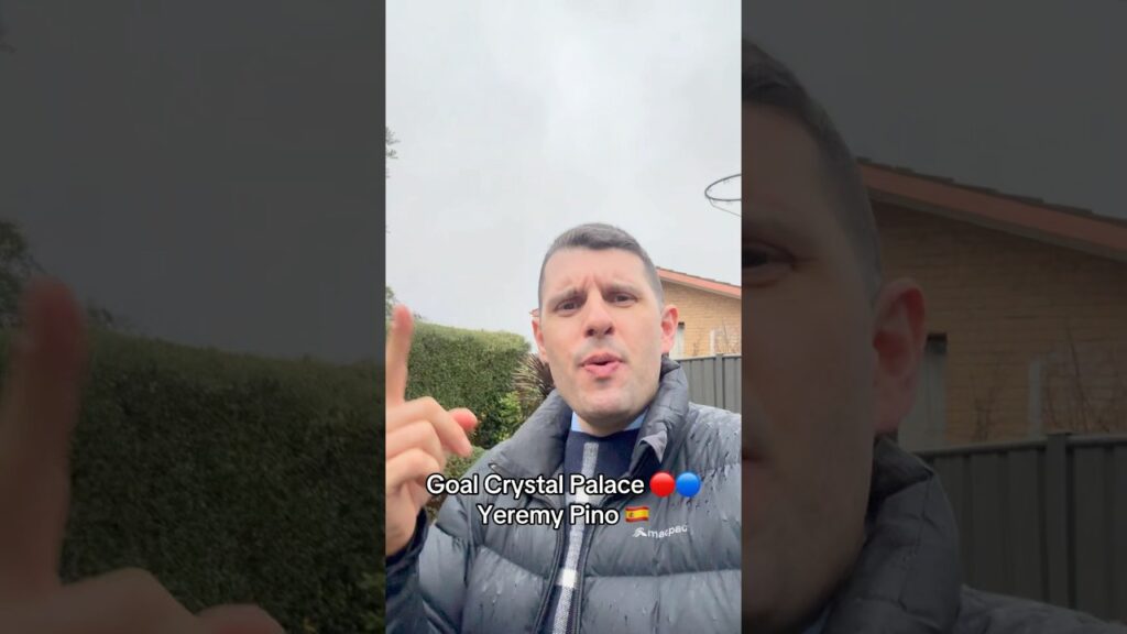 Goal for Palace 🔵🔴 Yeremy Pino 🇪🇸 #pino #cpfc #crystalpalace #palace #crystalpalacefc #transfer