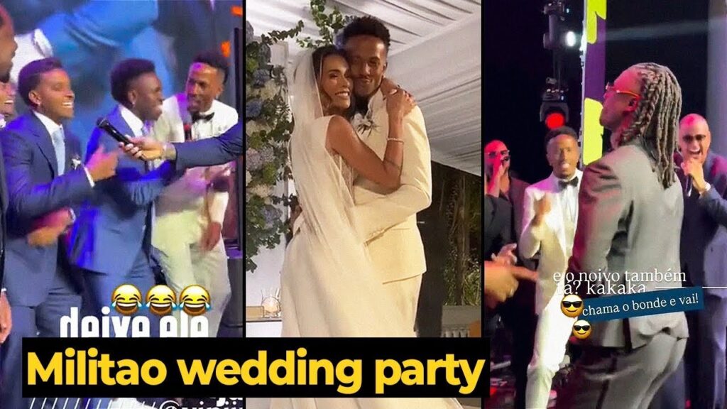 militao wedding | Vinicius, Rodrygo and Camavinga dance at Militao wedding