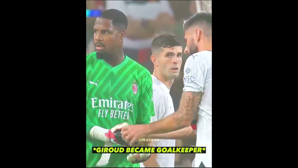 When Giroud Became Goalkeeper🤯