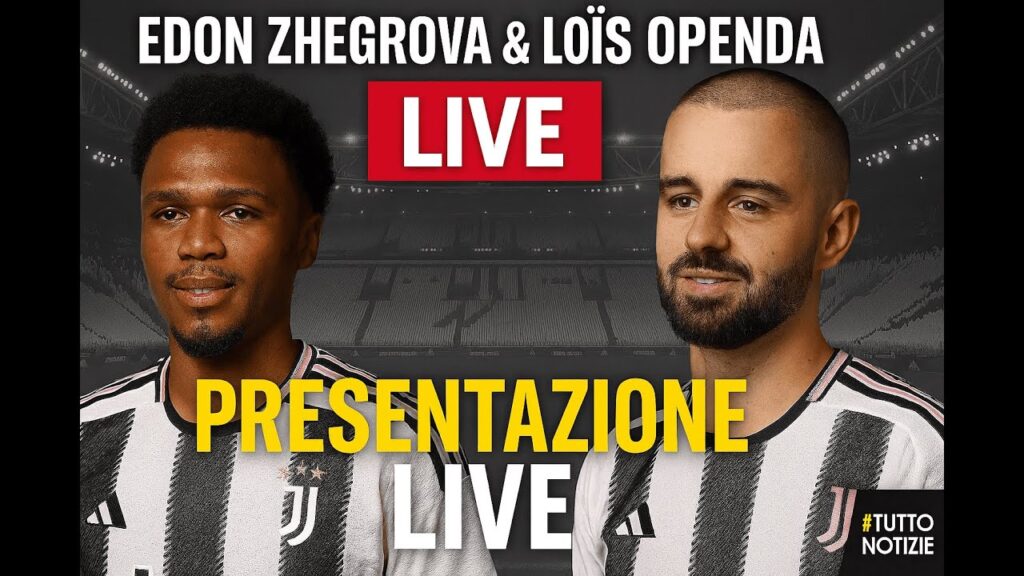⚪️⚫️ LIVE | Presentazione Edon Zhegrova & Loïs Openda 🆕⚽ | #tuttonotizie ⚪️⚫️ LIVE | Presentazione Edon Zhegrova & Loïs Openda 🆕⚽ | #tuttonotizie