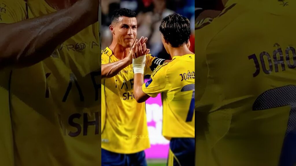 Ronaldo + Joao Felix New Duo 😍