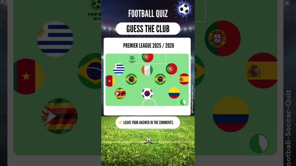 Guess the Club ⚽ | Ultimate Football Quiz N°21 Guess the Club ⚽ | Ultimate Football Quiz N°21