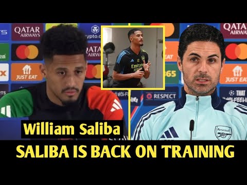 🔴William Saliba: Anticipated Return to Arsenal Training After Injury