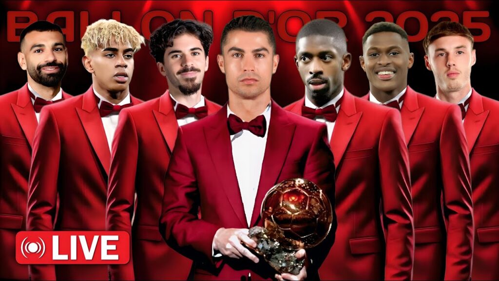 Ballon d'Or 2025 ► Power Rankings Update With Ronaldo ● MFWU Live Stream