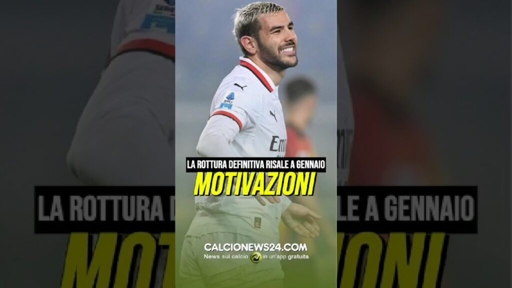 🔴⚫️ IL RETROSCENA SULL'ADDIO DI THEO HERNÁNDEZ AL MILAN #milan #calcionews24