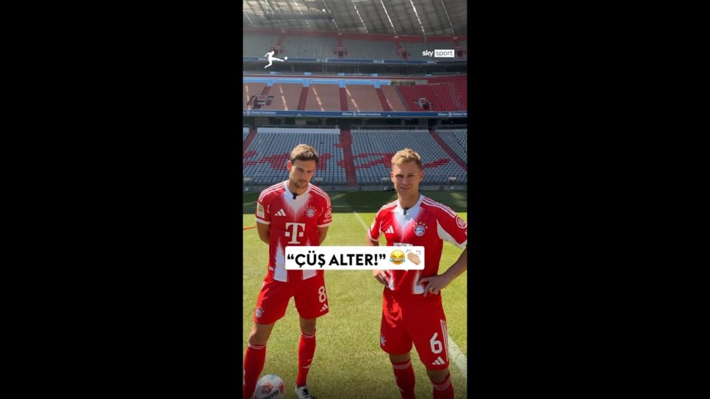 "Çüş alter!" 😂 Goretzka zieht Kimmich ab! 🔥