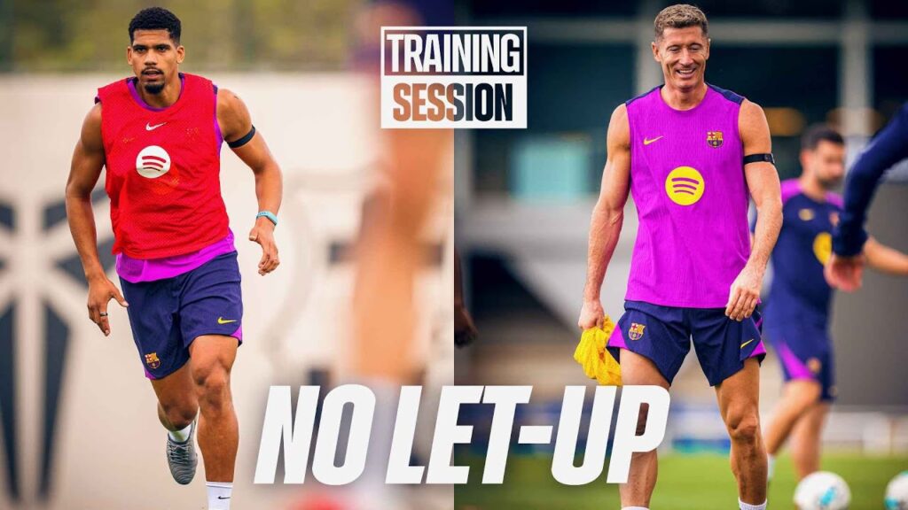 RAPHINHA & ARAUJO ARE BACK 🤩🚀 | FC BARCELONA TRAINING 🔵🔴