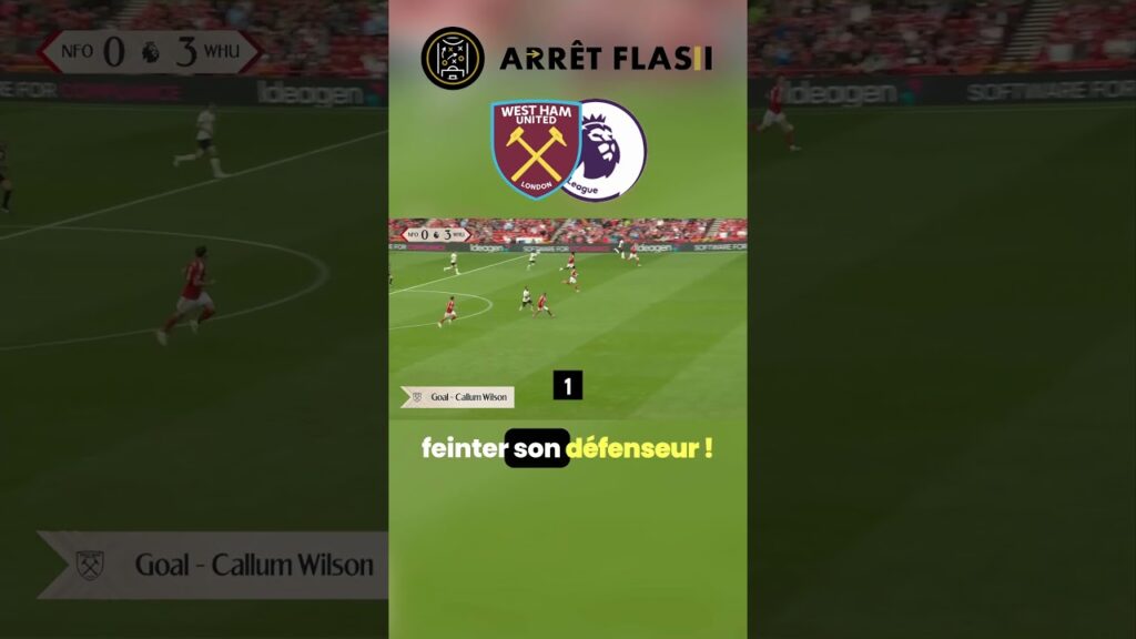 🤯 Regardez le nombre de feintes que Wilson fait avant d’être en bonne position !