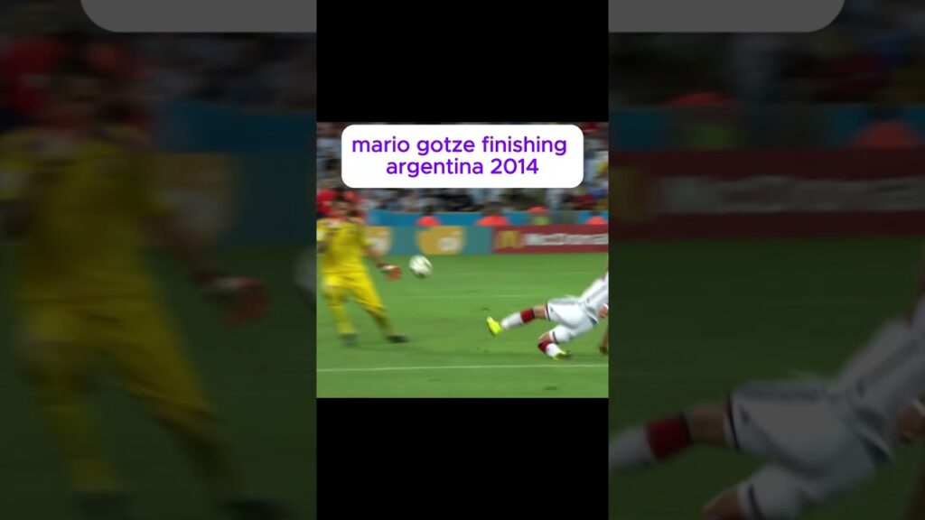 mario gotze finishing argentina on 102'' #funny #football #barcelonafootball #viralvideo #soccer