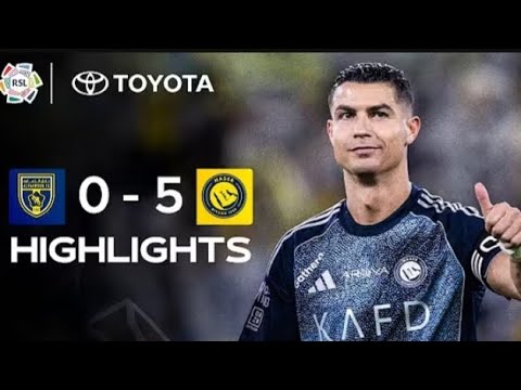 Ronaldo Goal, Felix hat-trick on Al Nassr debut I All Goal & Highlights 2025