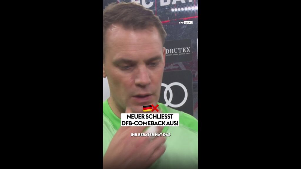 Neuer schließt eine DFB-Rückkehr aus