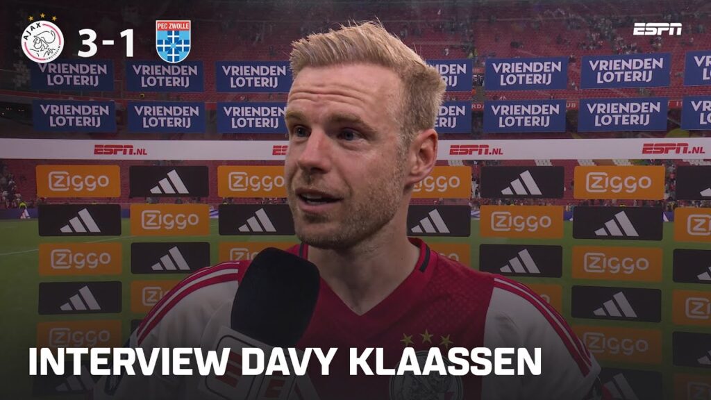 Davy Klaassen: "Het was een uur goed, daarna een halfuur minder" 📈📉 | Interview