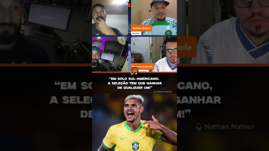 Nathan fala sobre a fala do Bruno Guimarães! #cbf #brasil #seleçãobrasileira