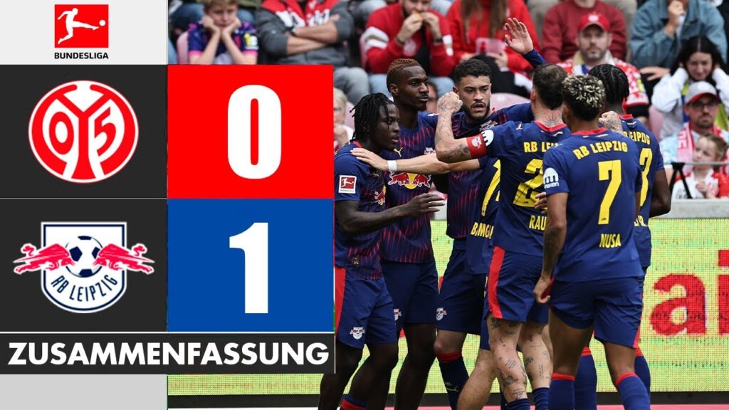 1. FSV Mainz 05 gegen RB Leipzig | 0-1 | Zusammenfassung | Bundesliga 2025/26