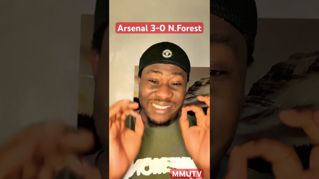 ARSENAL 3-0 NOTTINGHAM FOREST #premierleague NONI shut out Nottingham Forest. Ange disappointing
