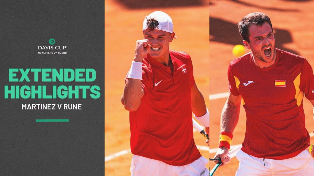 Pedro Martinez v Holger Rune - Extended Match Highlights