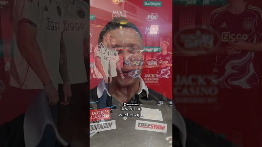 ‘Davy Klaassen was verschrikkelijk in darten’ 😂