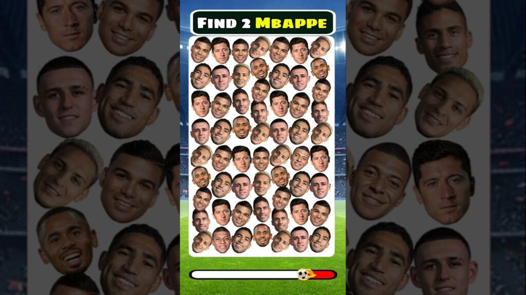 Can you Find 2 Mbappe in 15 seconds #mbappe