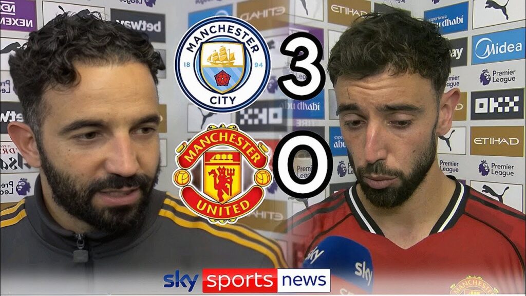 Ruben Amorim FUMES! 😡Bruno Fernandes REACTS after Man Utd 0-3 Man City | Post-match Analysis |