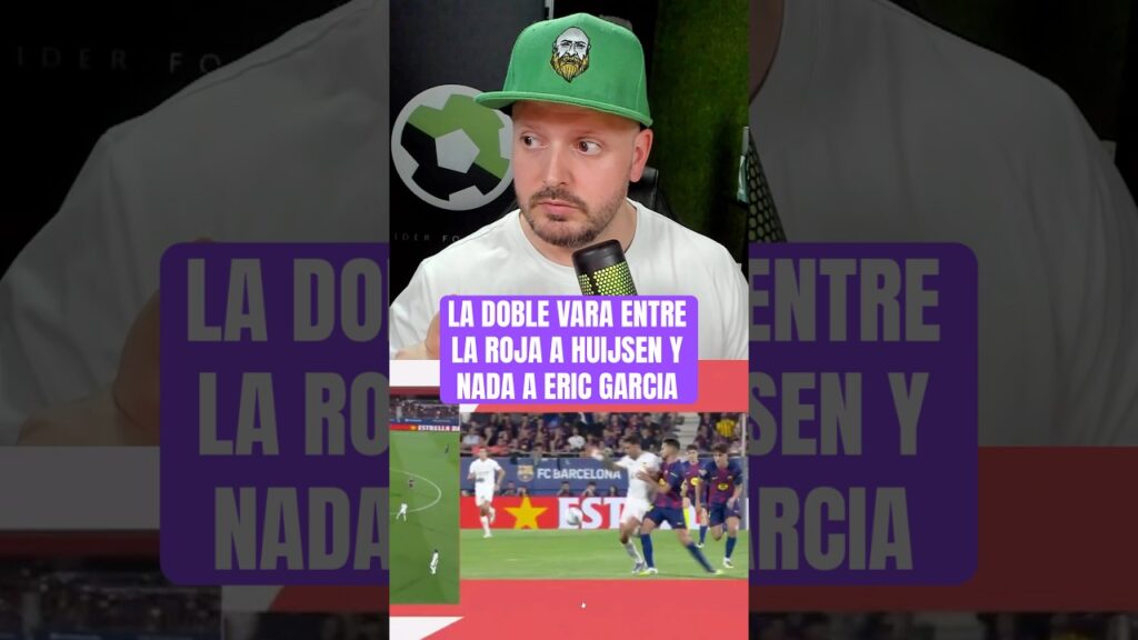 Doble vara entre la roja a huijsen y nada a Eric garcia #vikingoblanco