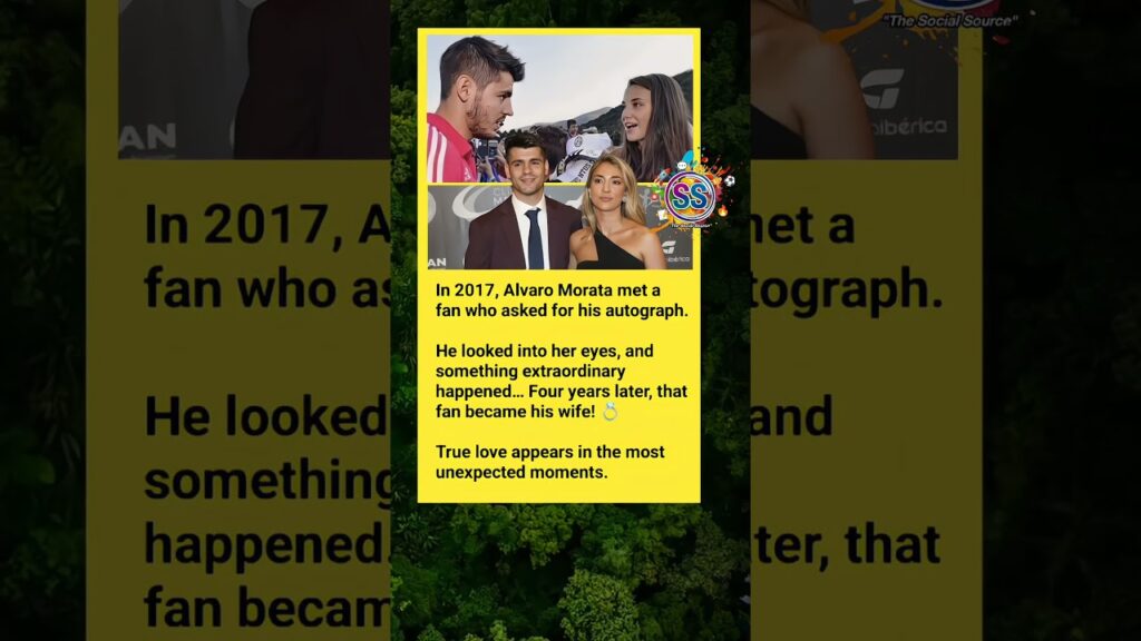 The Fan Who Stole Morata’s Heart #football #morata #shorts #fyp