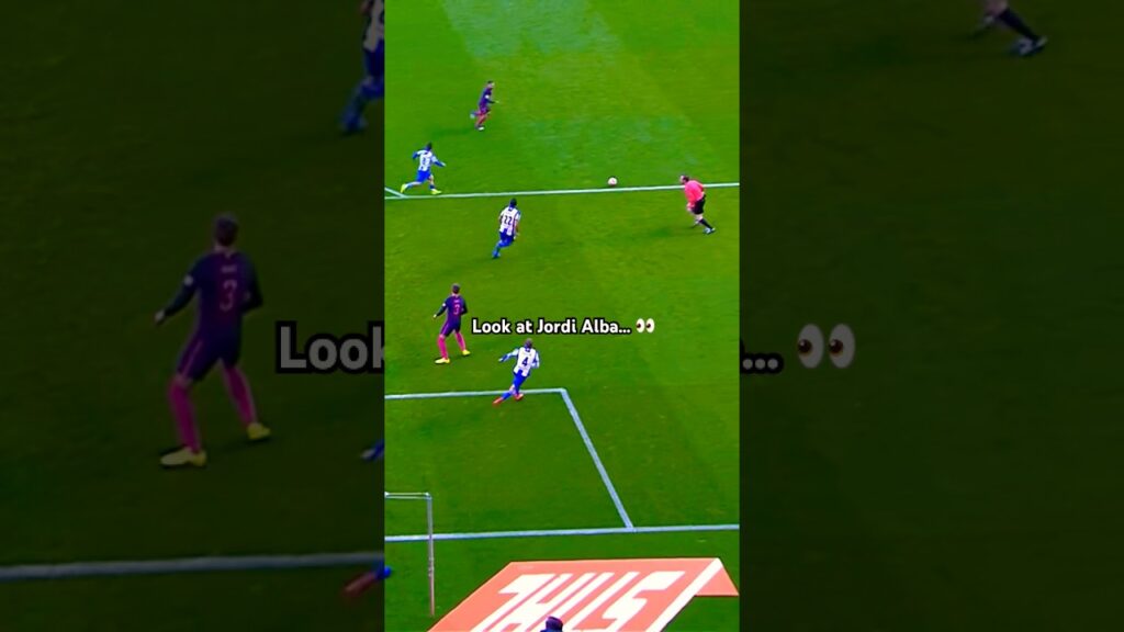 That JORDI ALBA defensive action! 🏃💨
