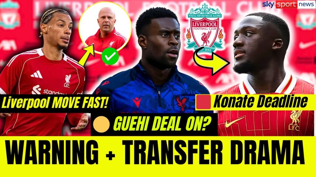 🚨 LIVERPOOL NEWS: EKITIKE WARNING ⚠️, GUEHI TRANSFER 🔄, ISAK ALERT ⚡ & CONTRACT UPDATES #lfcnews