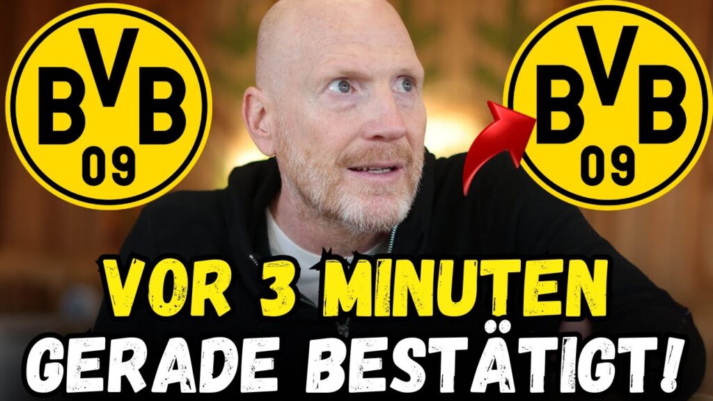 BVB: Eilmeldung! Das hat alle überrascht! Matthias Sammer hat dies nun dem BVB bestätigt! #dortmund