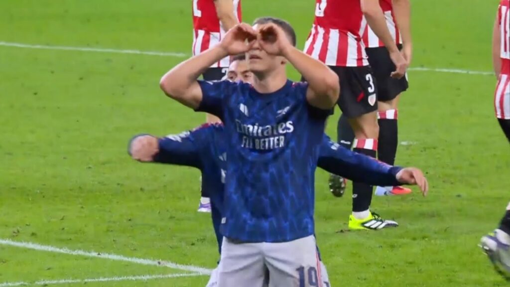 Leandro Trossard Goal, Athletic Bilbao vs Arsenal Highlights 0-2, UEFA Champions League