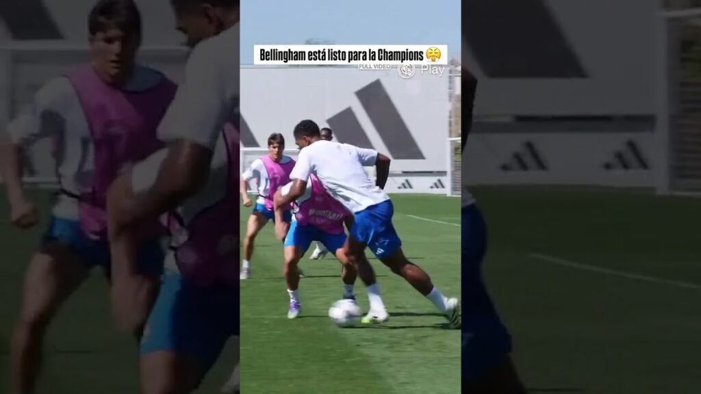 Jude Bellingham has returned 💪 (via realmadrid/TT)