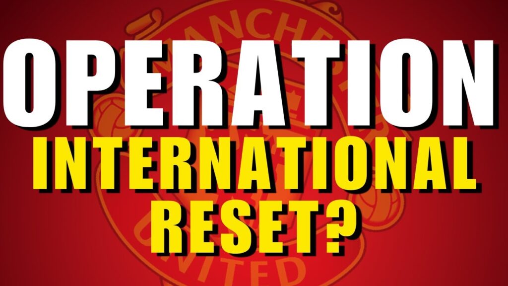 MANCHESTER UNITED SACK PLAN FOR AMORIM