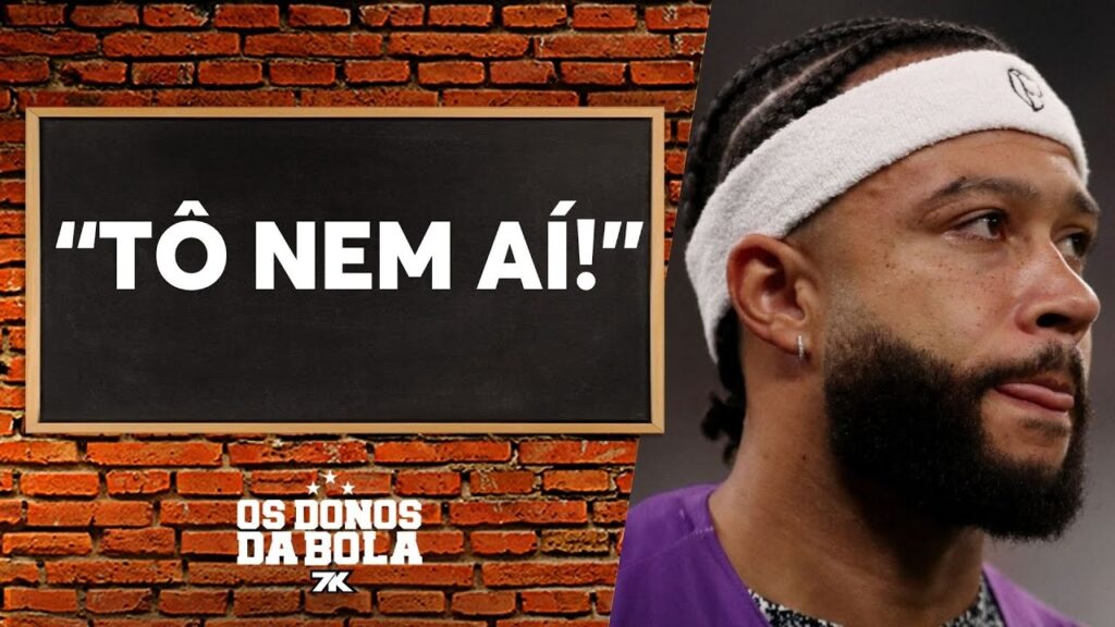 Craque Neto comenta postagens de Memphis Depay