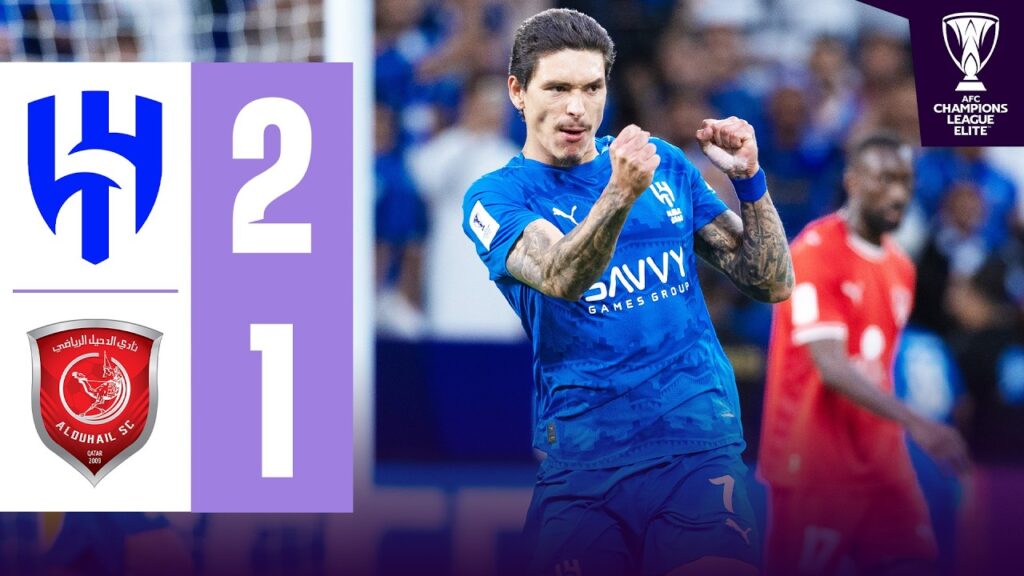 Dream ACL debut for Núñez and Hernández! | Al Hilal 🇸🇦 vs Al Duhail 🇶🇦 | Highlights ACL Elite™