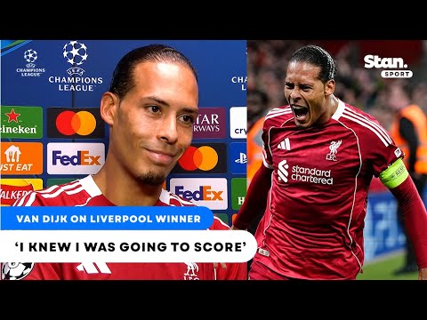 'I knew I was going to score' 😱 Van Dijk reacts to INSANE last minute Atletico Madrid winner