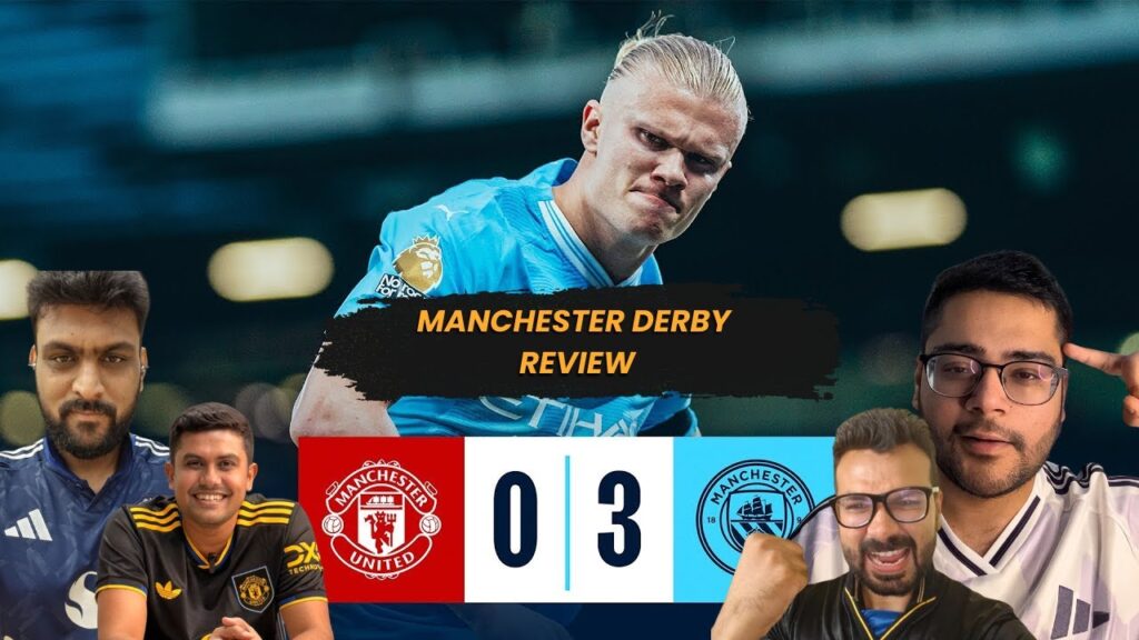 Manchester City 3‑0 Manchester United |  Review #ManchesterDerby @Midwicketmanager @ball2hall