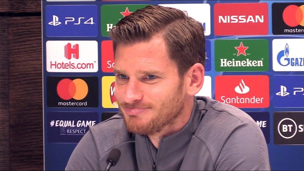 Jan Vertonghen Full Pre-Match Press Conference - Tottenham v Bayern Munich - Champions League
