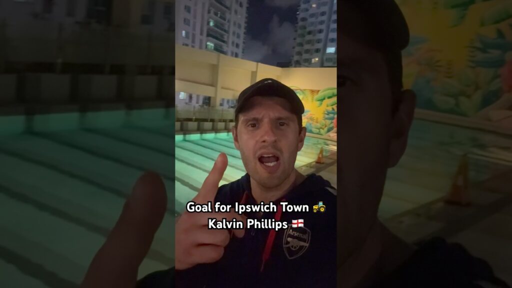 Goal for Ipswich Town 🚜Kalvin Phillips 🏴󠁧󠁢󠁥󠁮󠁧󠁿#kalvinphillips #phillips #itfc #ipswich #fyp