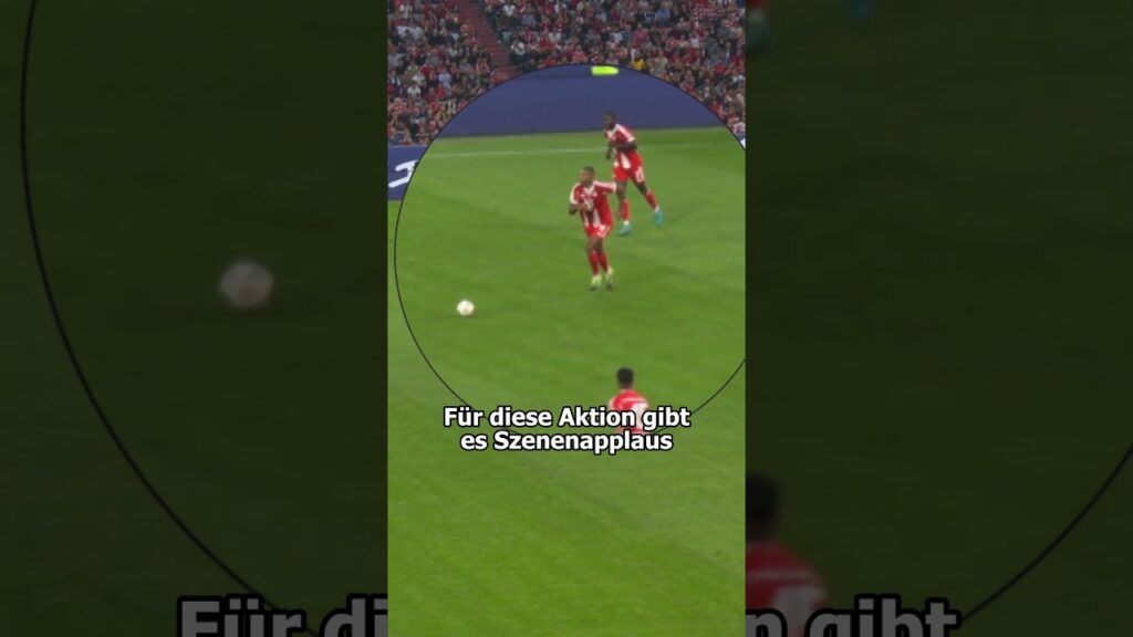 Beifall für Upamecano von Tah! #shorts