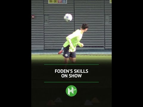 Phil Foden's SKILLS on show🤩👀