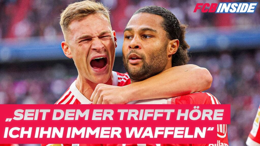 Kimmich scherzt über Gnabry: „Seit dem er trifft höre ich ihn immer waffeln“