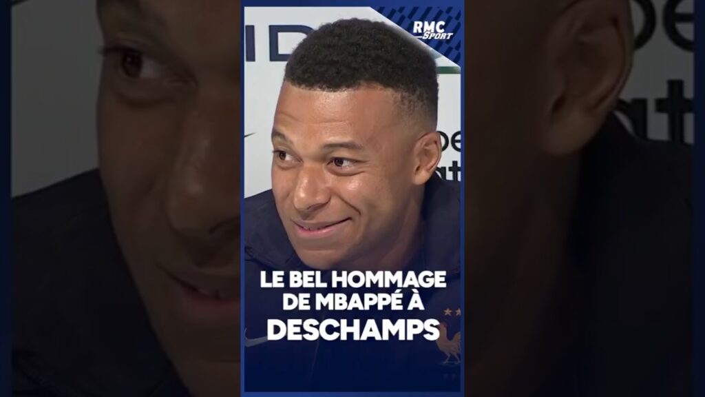 "Éternelle reconnaissance", l'hommage de Mbappé à Deschamps