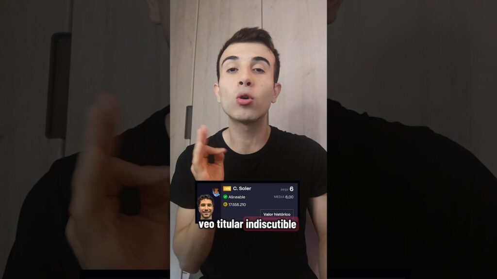 📝 MOMENTO CARLOS SOLER #fantasy #laligafantasy