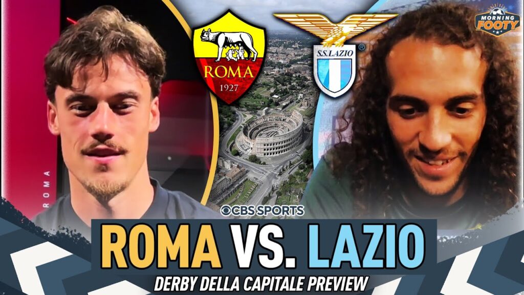Mile Svilar x Matteo Guendouzi 🔥 | Roma vs. Lazio Derby della Capitale MATCH PREVIEW | Morning Footy