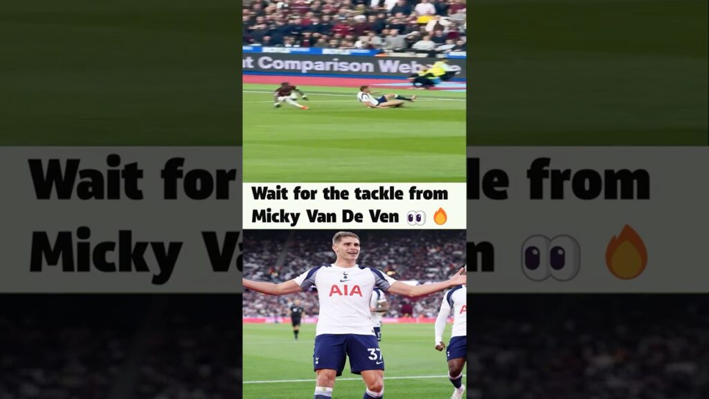 That TACKLE from Micky van de Ven 👀 🔥 That TACKLE from Micky van de Ven 👀 🔥