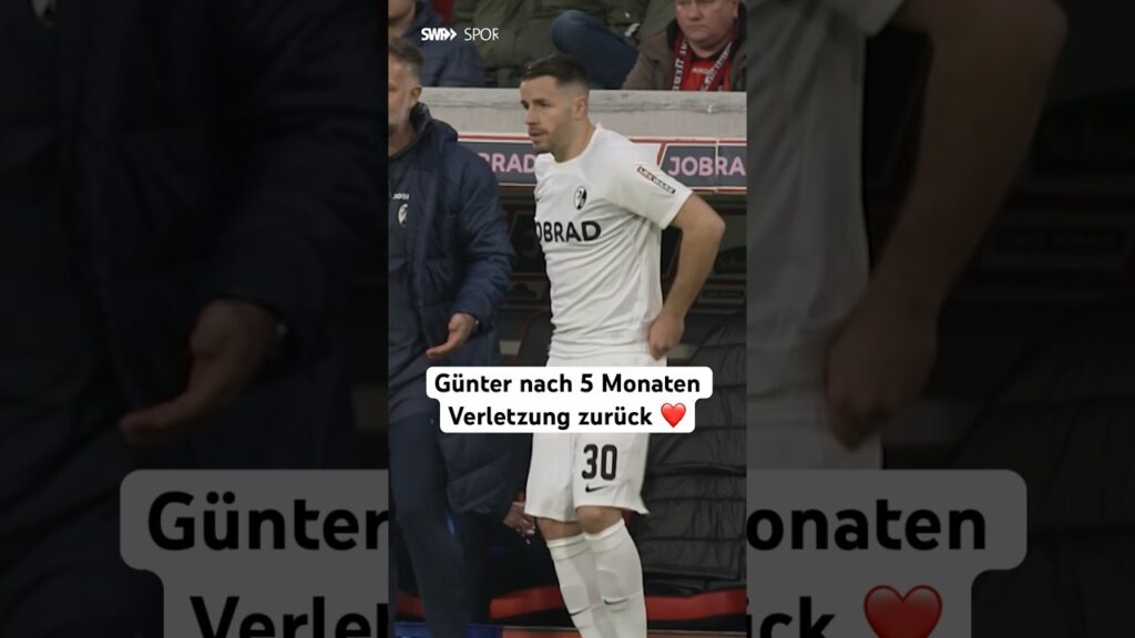 Schönster SC-Moment gegen Stuttgart❤️ #scfreiburg #christiangünter #scf