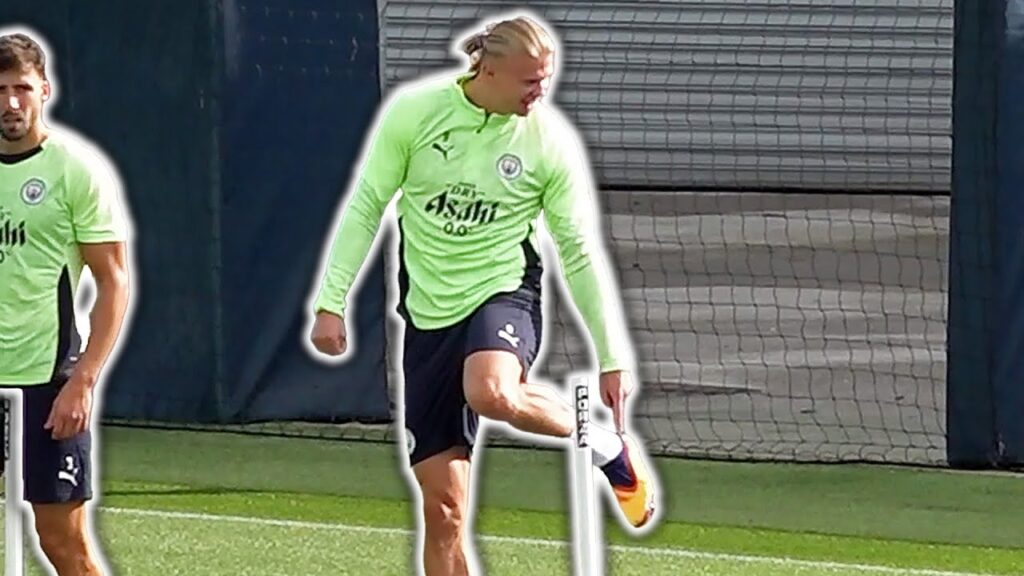 John Stones and Erling Haaland TRAIN! πͺ Manchester City train ahead of Napoli Champions League clash John Stones and Erling Haaland TRAIN! πͺ Manchester City train ahead of Napoli Champions League clash