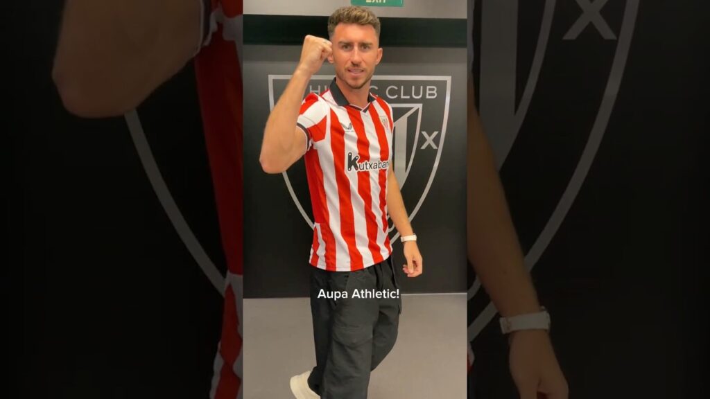 ❤️ Aymeric Laporte vuelve a casa. Etxean berriz.