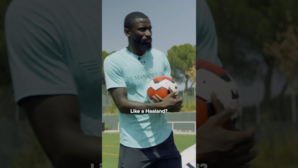 Rüdiger on how he Defends against some of the best attackers in the world 👀