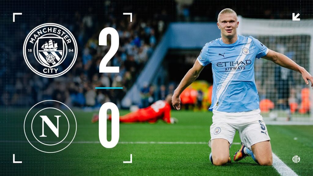HIGHLIGHTS | Man City 2-0 Napoli | Record-breaking Haaland and Doku fire City to victory over Napoli